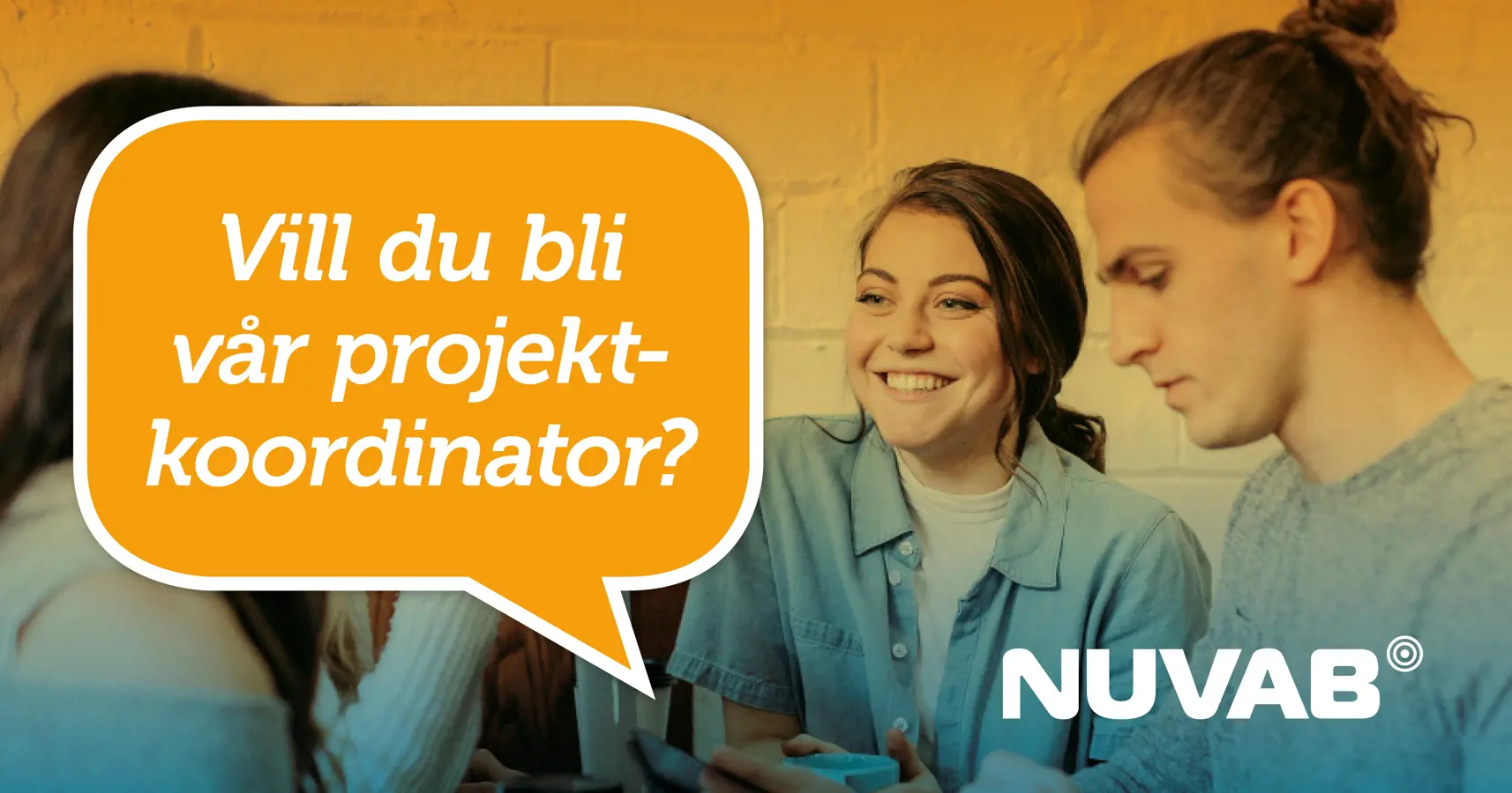 Projektkoordinator till Nuvab – Bli en del av vårt dynamiska team!