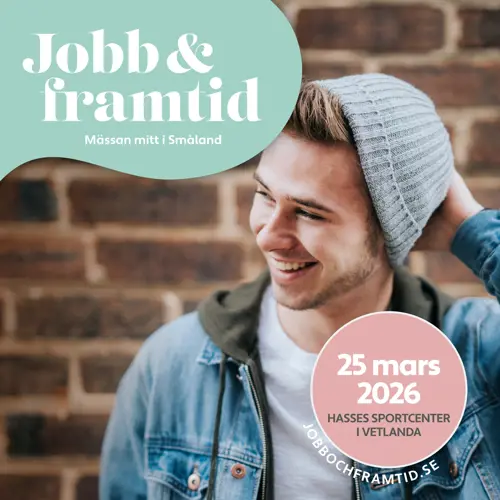 Jobb & framtid 2026 – mässan mitt i Småland!